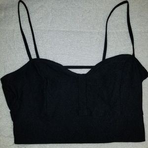Strappy back crop top